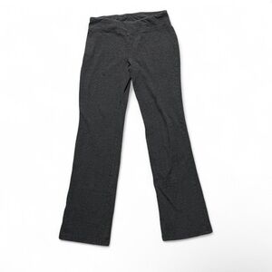 Dark Grey Gap Flare Leggings